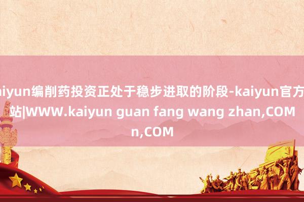 kaiyun编削药投资正处于稳步进取的阶段-kaiyun官方网站|WWW.kaiyun guan fang wang zhan,COM