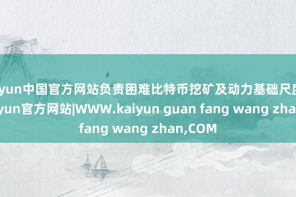 kaiyun中国官方网站负责困难比特币挖矿及动力基础尺度畛域-kaiyun官方网站|WWW.kaiyun guan fang wang zhan,COM